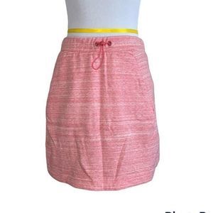 Adidas women’s XS sport to street pink athletic skirt‎
